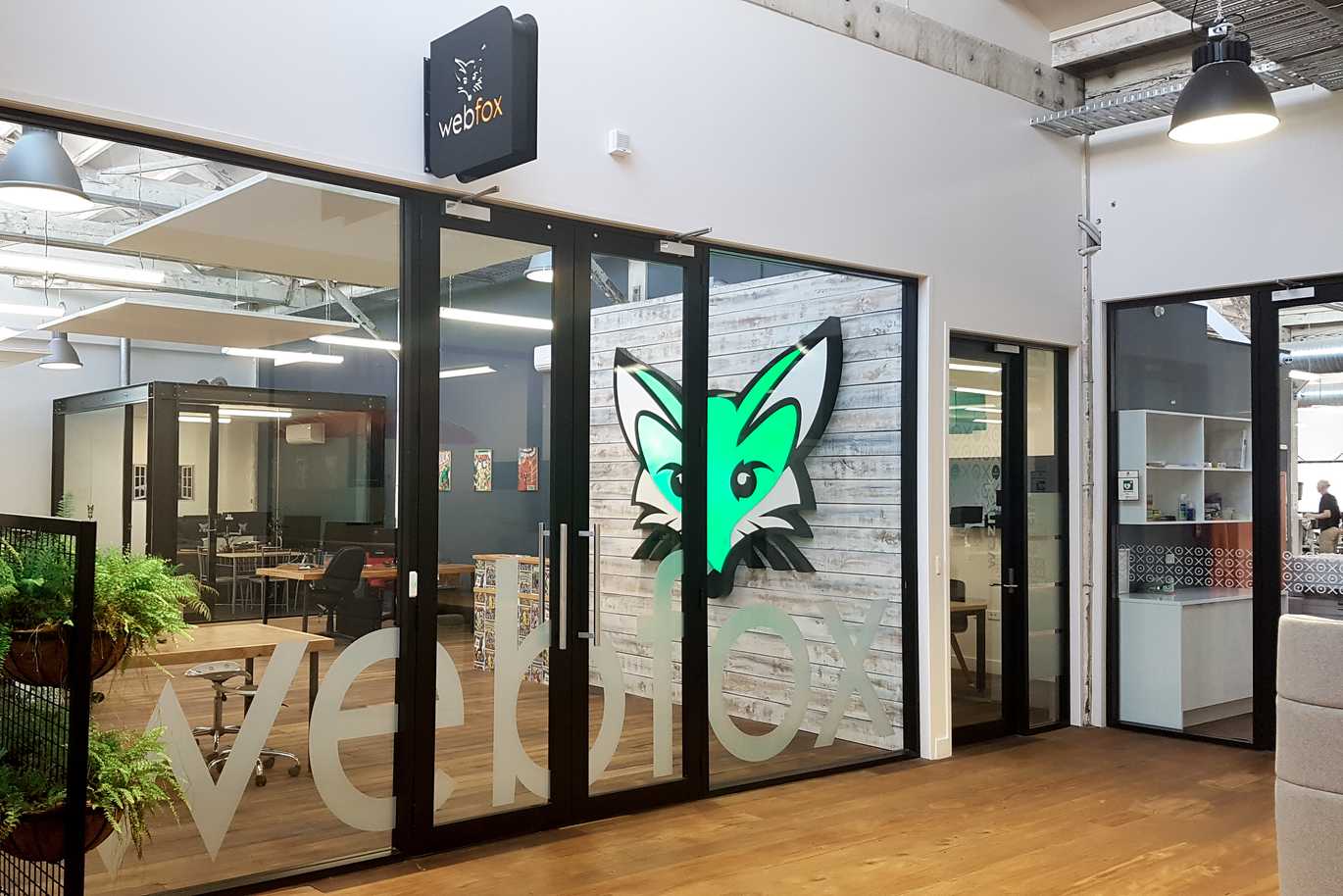 Webfox office is inside the Tech Collective